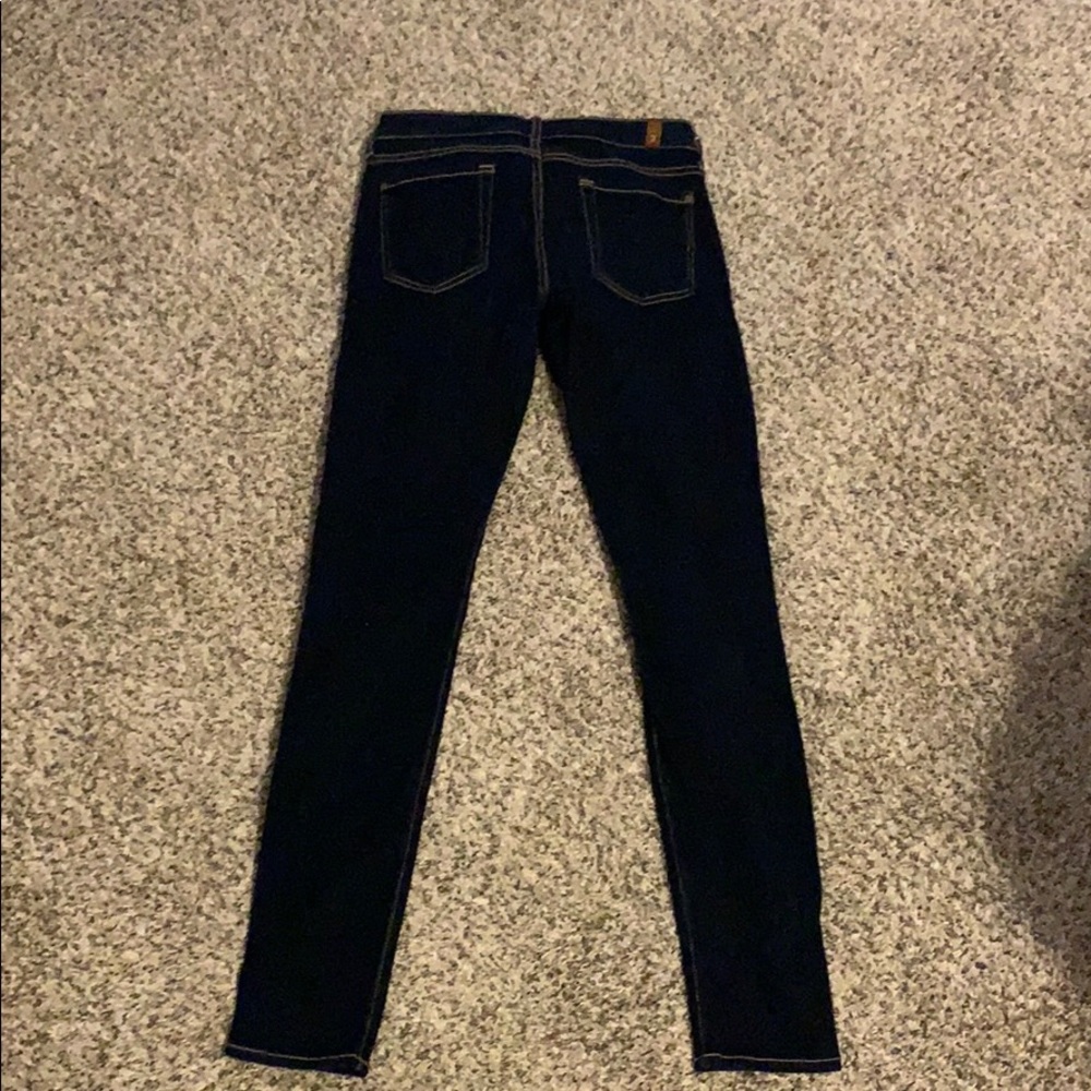 Seven for all mankind skinny jeans dark 26